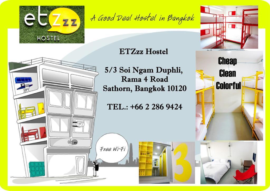 Jellybean Ezy Hostel Sathorn Banguecoque Exterior foto